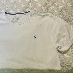 Joules Men’s White Short Sleeve T Shirt with hare logo XXL in EUC